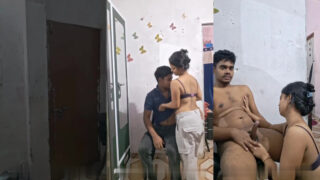 Bangla Boudi’s clip of sucking a delivery boy’s big dick
