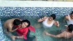 Extreme hot XXX videos of group sex in a swimming pool