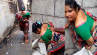 गली में आंटी को घोड़ी बना के चोदने का खुल्लमखुल्ला सेक्स वीडियो